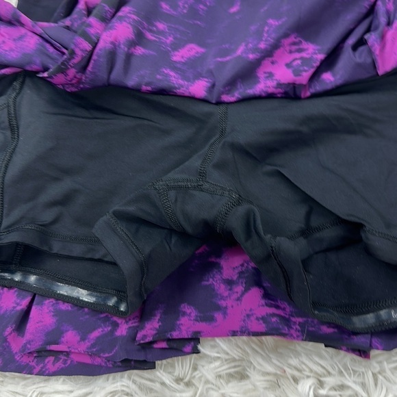 Lululemon Hit Your Stride Skirt Breezie Regal Plum Black / Black - Picture 6 of 10